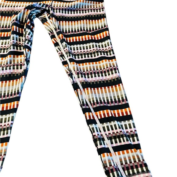 PRANA Women’s Colorful Abstract Geometric pattern Leggings Size Large - Picture 6 of 10